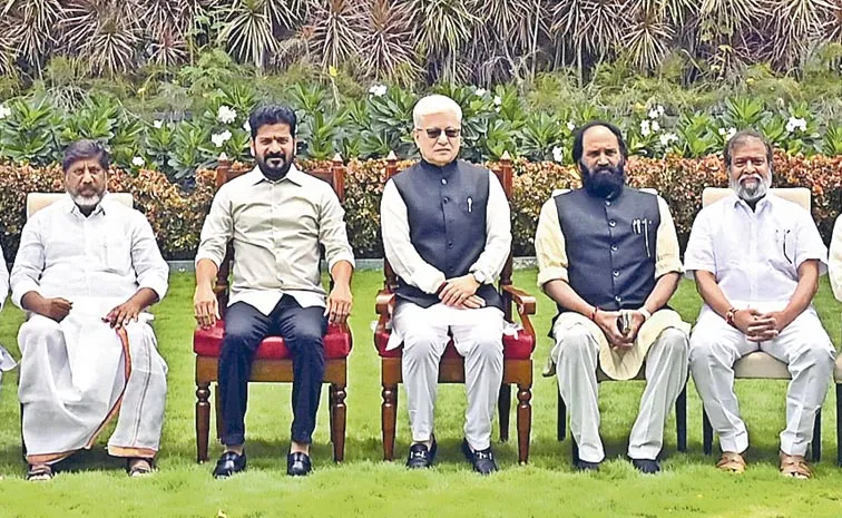 Telangana Cabinet Expands with 3 Congress MLAs Oath