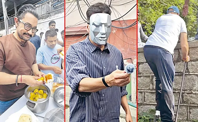 Aamir Khan makes vada pav on Mumbai streets3