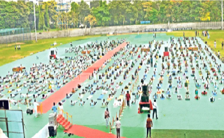 Health benefits : Yoga and Asanalu at Seethammapet