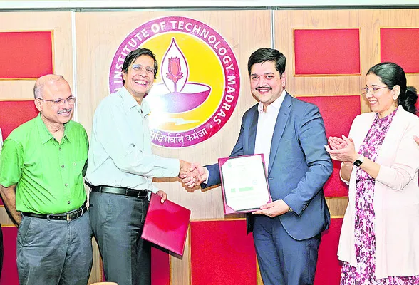 యాక్సెంచర్‌ లెర్న్‌ వాంటేజీతో ఐఐటీ మద్రాసు ఒప్పందం 