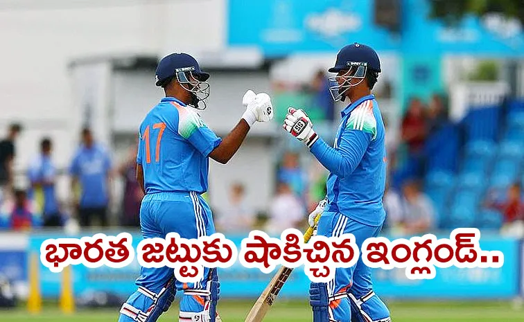 Thomas Rews Century Helps Big Chase As England Under-19 Make It 1-1 Vs India