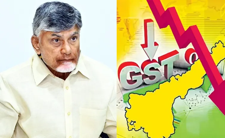 బాబు సర్కార్‌ మళ్లీ వెనుకబాటే.. జూన్‌లోనూ ఏపీ జీఎస్టీ వృద్ధి సున్నా