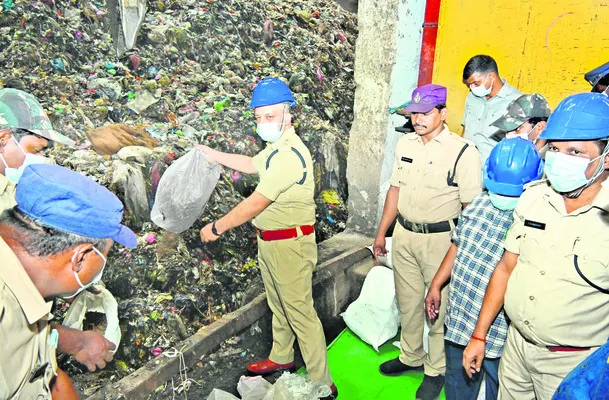 641 కిలోల గంజాయి ధ్వంసం