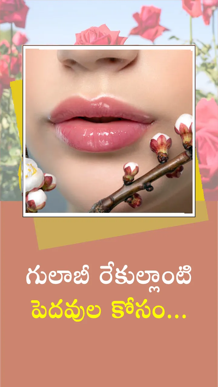 tips For lips like rose petals