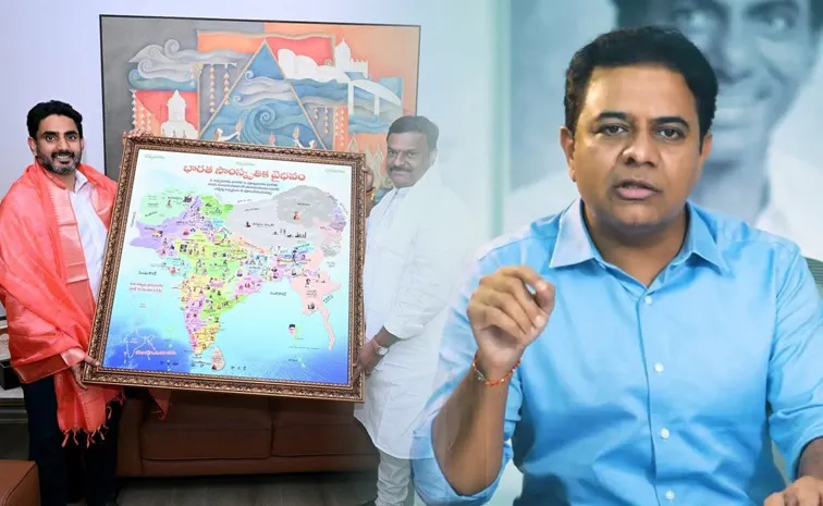 BRS Working President KTR Tweets PM Modi