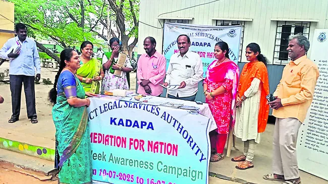 ‘దేశం కోసం మధ్యవర్తిత్వం’ ప్రచారం ప్రారంభం