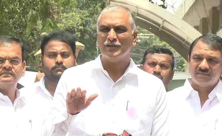 BRS Harish Rao Satirical Comments On CM Revanth Reddy