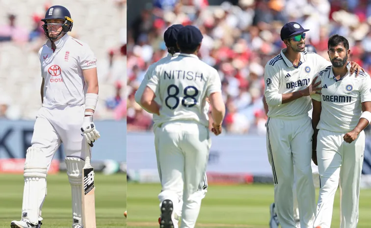 IND vs Eng 3rd Test Lords Day 2: Bumrah Fifer England All Out For 387 In 1st Innings