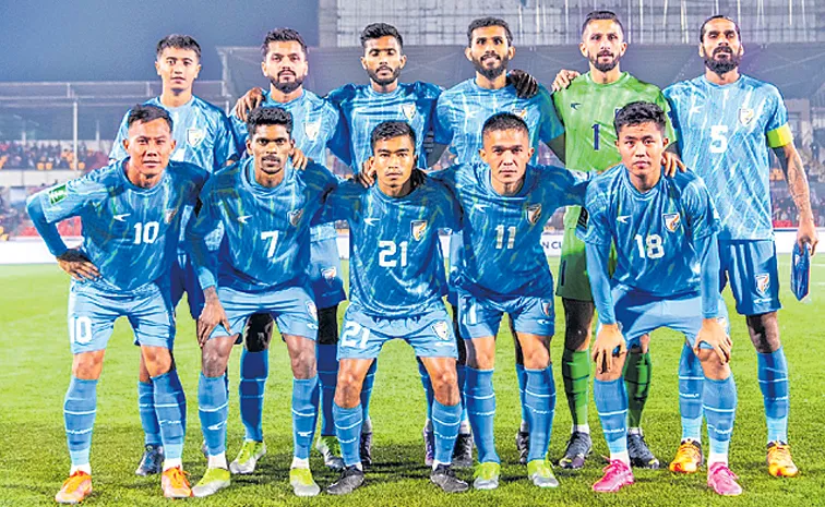 Indian mens football team ranked 133rd4