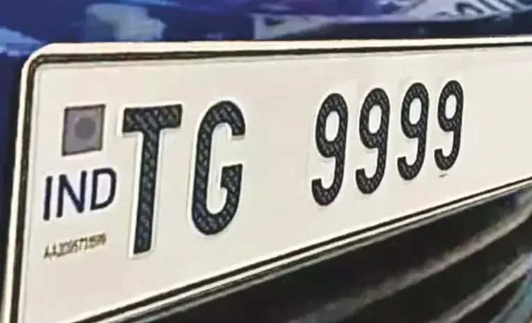 ఫ్యాన్సీ నంబర్ 9999 @ రూ.11లక్షలు..  