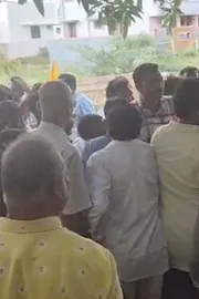 Tension At Suparipalana Toliadugu Tirupati District4
