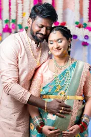 Comedian Mahesh Vitta Wife Baby Shower 3