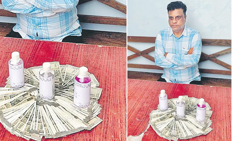 Panchayat Raj AE Caught by ACB Taking ₹90,000 Bribe
