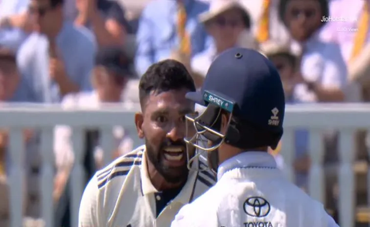 ENG VS IND 3RD TEST DAY 4: AGGRESSION FROM SIRAJ AFTER TAKING THE WICKET OF DUCKETT