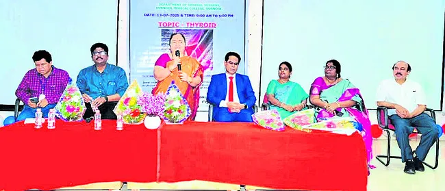 ‘థైరాయిడ్’ చికిత్సపై అవగాహన అవసరం