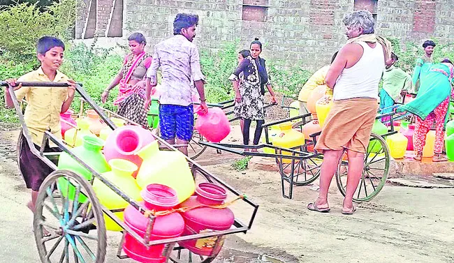 20 రోజులకోసారి మంచినీరు! 