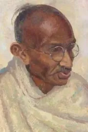 Rare Oil Painting Of Mahatma Gandhi Landon auction For More Than Rs 1 Crore 9