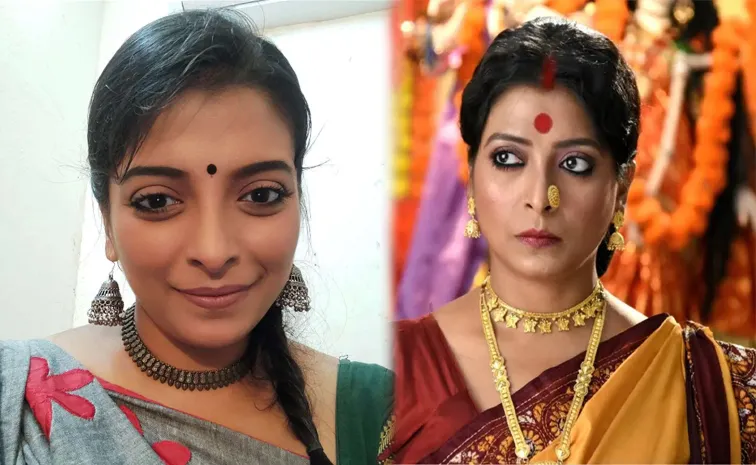 రోడ్డుపై చిత్తు కాగితాలతో నటి.. తనలో తనే మాట్లాడుకుంటూ..