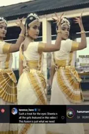  Shweta Warriers Mohiniyattam remix of Run It U’ is a viral hit3