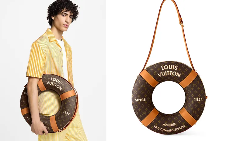 Louis Vuittons new luxury Lifebuoy bag has the Internet shocked  4