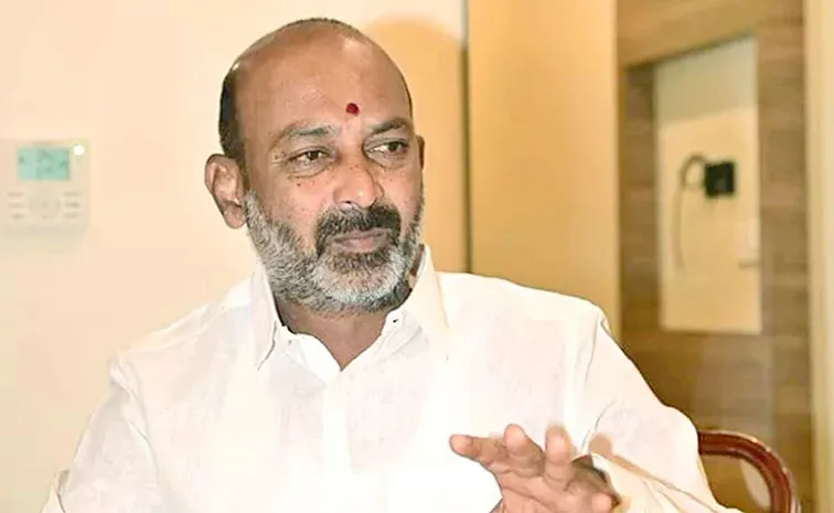 SIT notice served MoS Bandi Sanjay for Questioning on phone tapping case