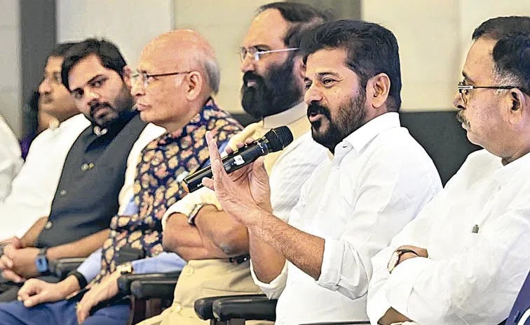 CM Revanth Reddy Reacts After Meeting Chandrababu Over Krishna Godavari Water