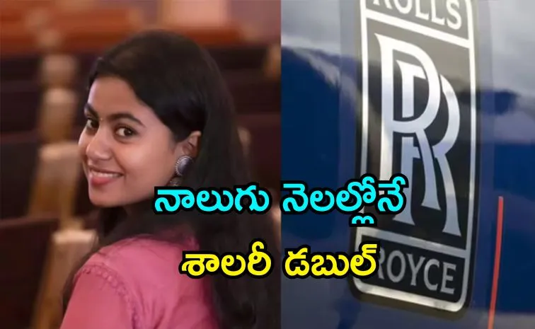 20 year old student from Bengaluru headed to Rolls Royce jet engine division