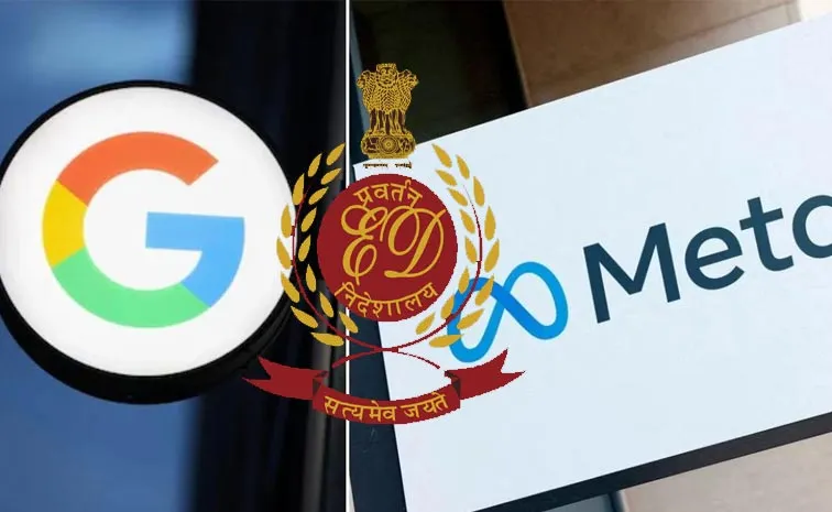 ED Sends notices to Google Meta in betting app cases Details