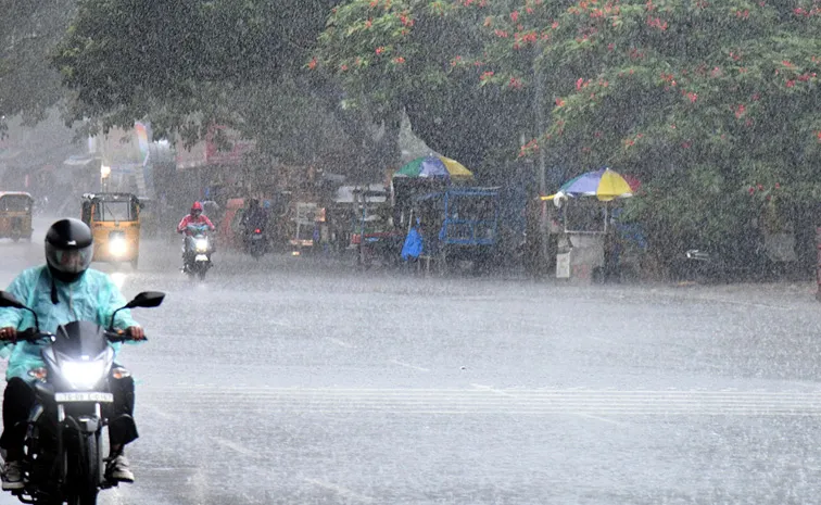 Heavy Rain In Many Parts Of Hyderabad