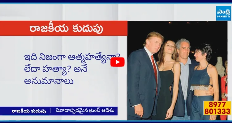 అమెరికా రాజకీయాలను కుదిపేస్తున్న జెఫ్రీ ఎప్‌స్టీన్‌ కేసు