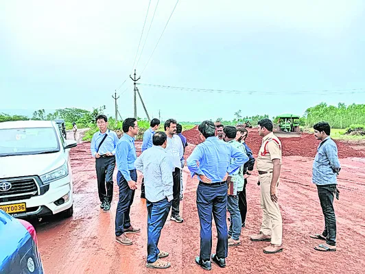ఆర్సెలర్‌ మిట్టల్‌ కంపెనీ ప్రతినిధుల పర్యటన 