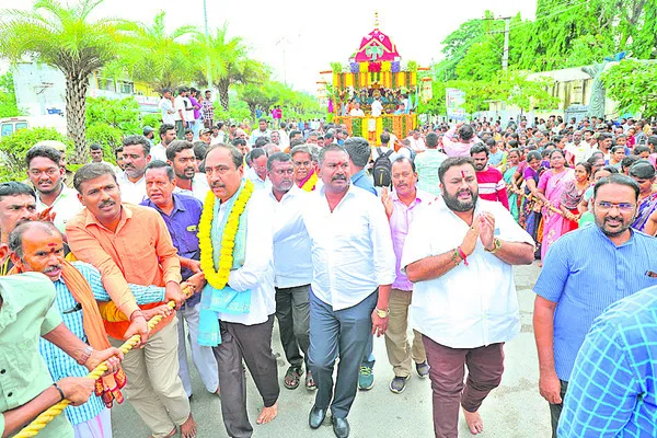 జగిత్యాలలో జగన్నాథ రథయాత్ర