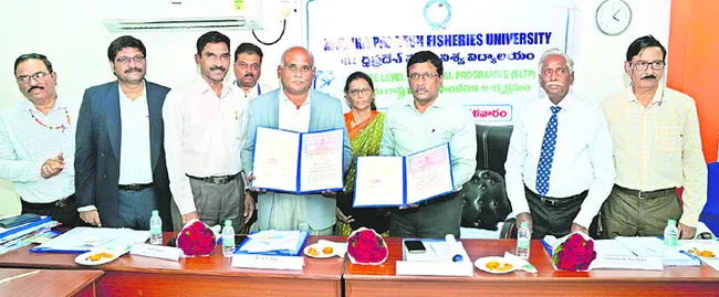 విజ్ఞాన్, ఏపీ ఫిషరీస్ వర్సిటీల ఒప్పందం