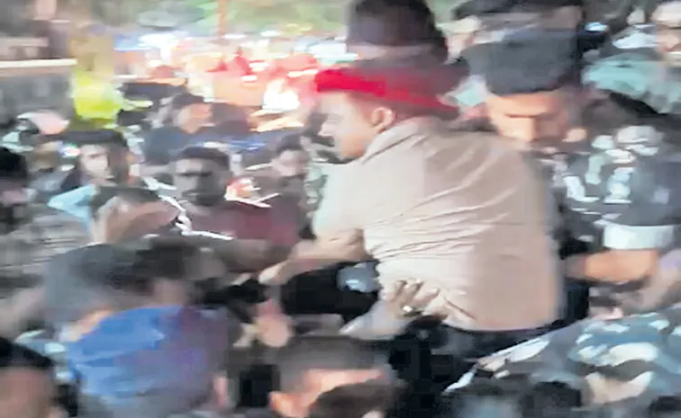 Police Over Action On Young doctors in Andhra Pradesh