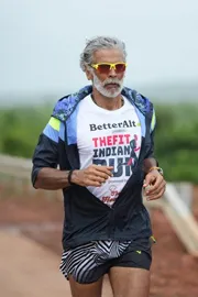  Bollywood actor Milind Soman Running From Mumbai To Goa just 5days6