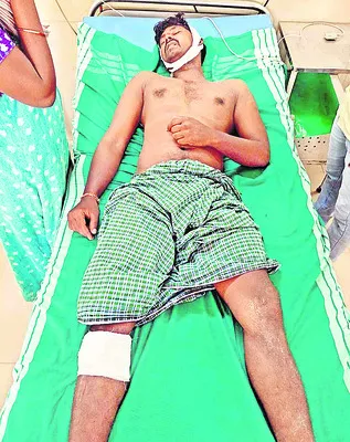 రైతుపై దాడి