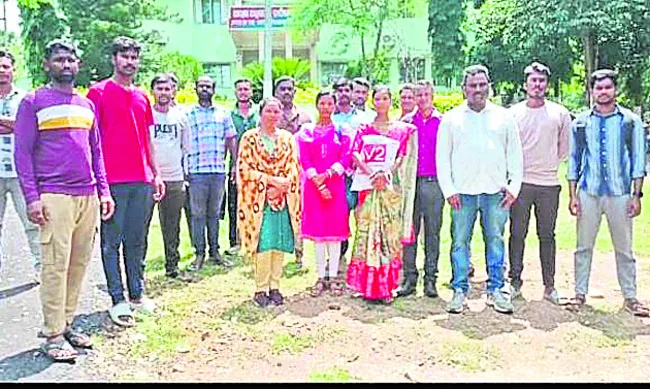 హోంగార్డు అభ్యర్థుల నిరసన
