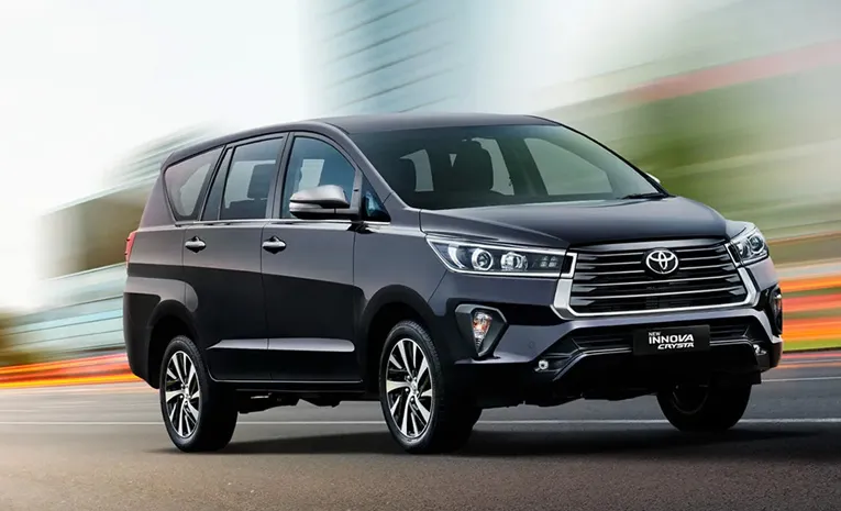 cow was transported inside a Toyota Innova car