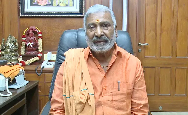 Peddireddy Ramachandra Reddy Reacts On Mithunreddy Arrest