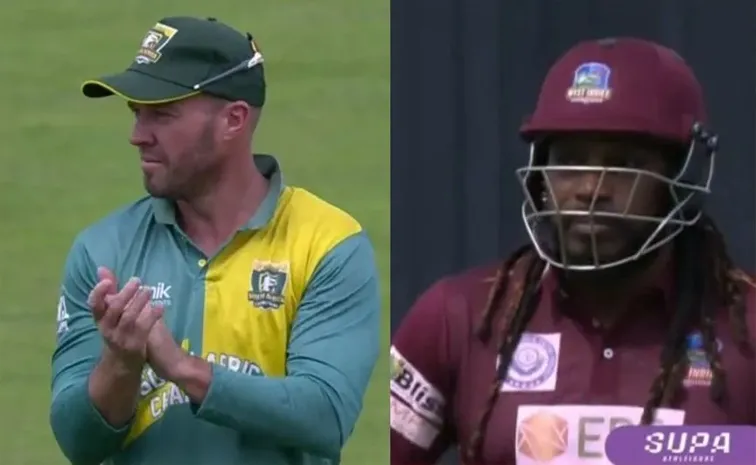 AB De Villiers, Gayle Flop With The Bat As Rare Bowl Out Decides WCL Thriller