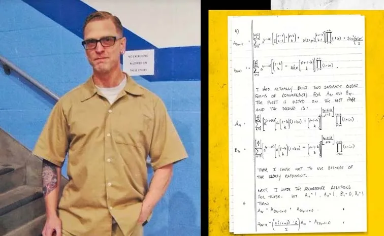 Christopher Havens mathematician, a prisoner and director Prison Mathematics Project.