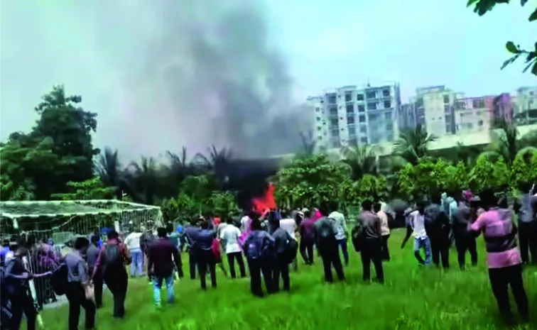 Bangladesh Air Force jet incident in Dhaka