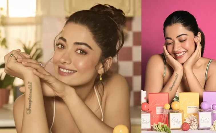 Rashmika Mandanna New Perfume Bussiness