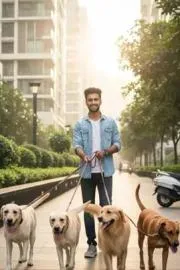 Maharashtra Dog Walker Who Earns Rs 4 Lakh A Month Compare His brother6