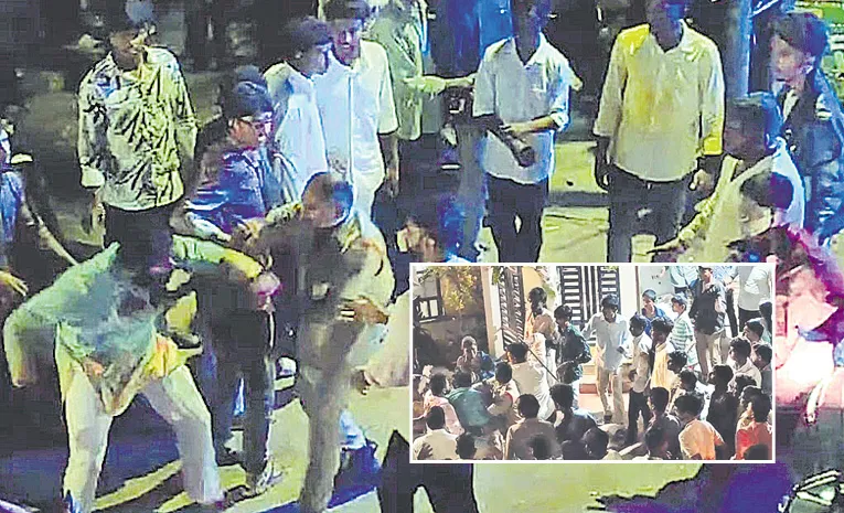 Youths Attack On SI at Uppal
