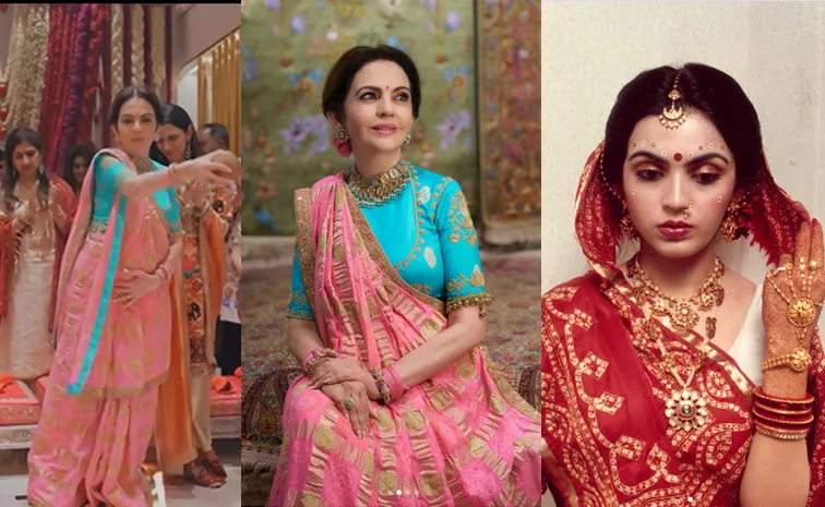 Swadesh flagship store Now at Mumbai Nita Ambani Madurai cotton Gharchola saree