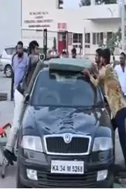 Junior Hero Kireeti Movie Car Stunt Making Video Goes Viral12