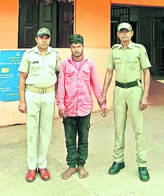 పుస్తెల తాడు చోరీ చేసిన వ్యక్తి అరెస్టు
