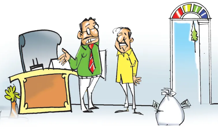 Refusal to sign key contract agreement in Public Health Department