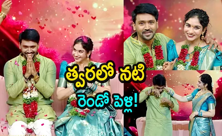 Mahesh Babu Kalidasu, Sandra Suhasini Jayachandran Exchange Rings On TV Show